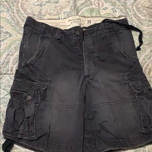 Abercrombie cargo shorts 36